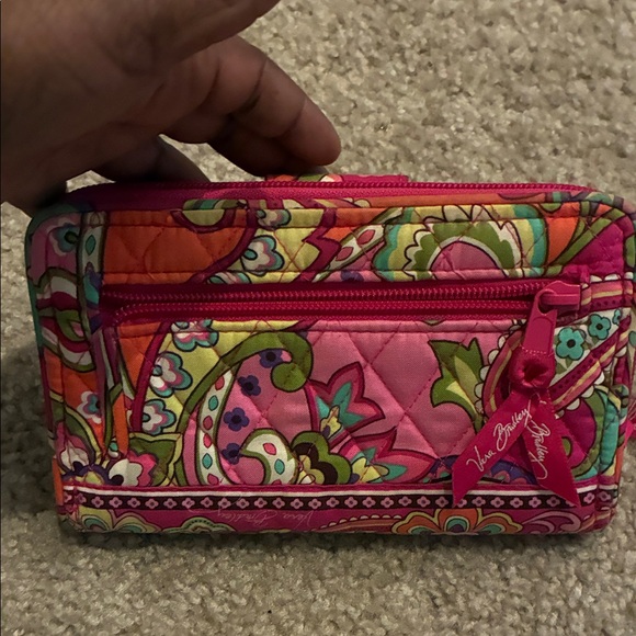Vera Bradley Multicolor Paisley Wallet - Picture 5 of 7